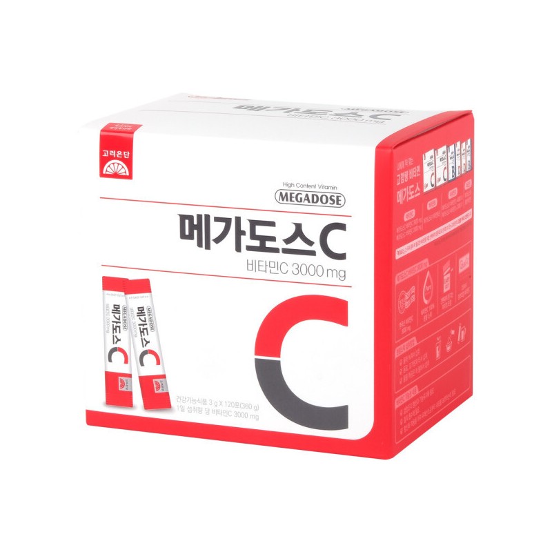 Goryeo Eundan Korea Eundan Megadose C 3000mg 120 packs (2)