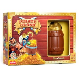 MAGICBOX Pirate Clash - Card Game, Family Game, Observation and Speed, Pirate Theme, for 2-6 Players, Age 8+