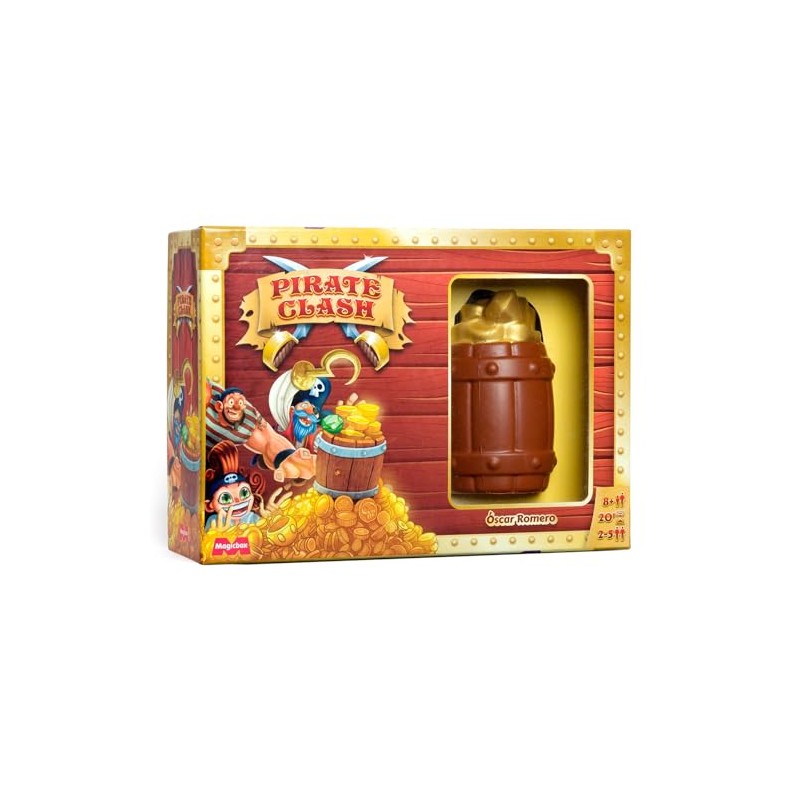 MAGICBOX Pirate Clash - Card Game, Family Game, Observation and