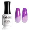 RARJSM Pearl Gel Nail Polish Temperature Color Changing Mood Violet