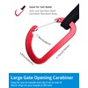 OCEANBROAD Kayak Paddle Leash with D-Ring Stretchable Bungee Strap Lanyard