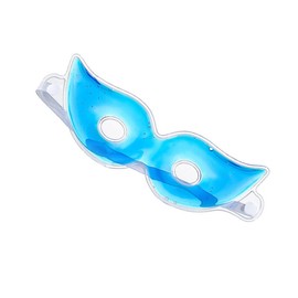 BIUDECO Pcs Ice Eye Mask Cooling Patch for Eye Strain Relaxing Blindfold Comfortable Skin-friendly Black