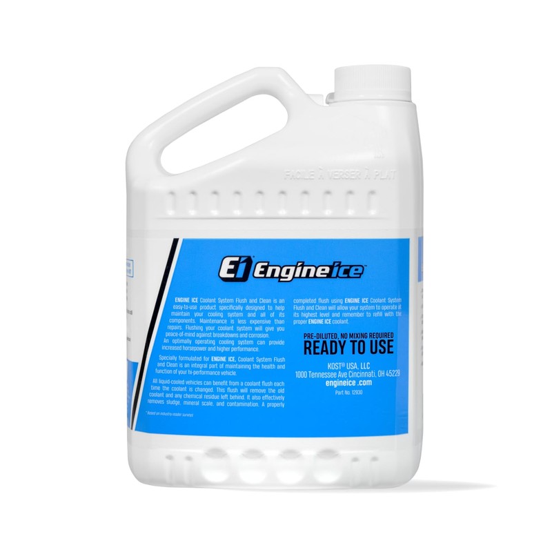 Engine Ice Radiator System Flush and Clean - 0.5 Gallon