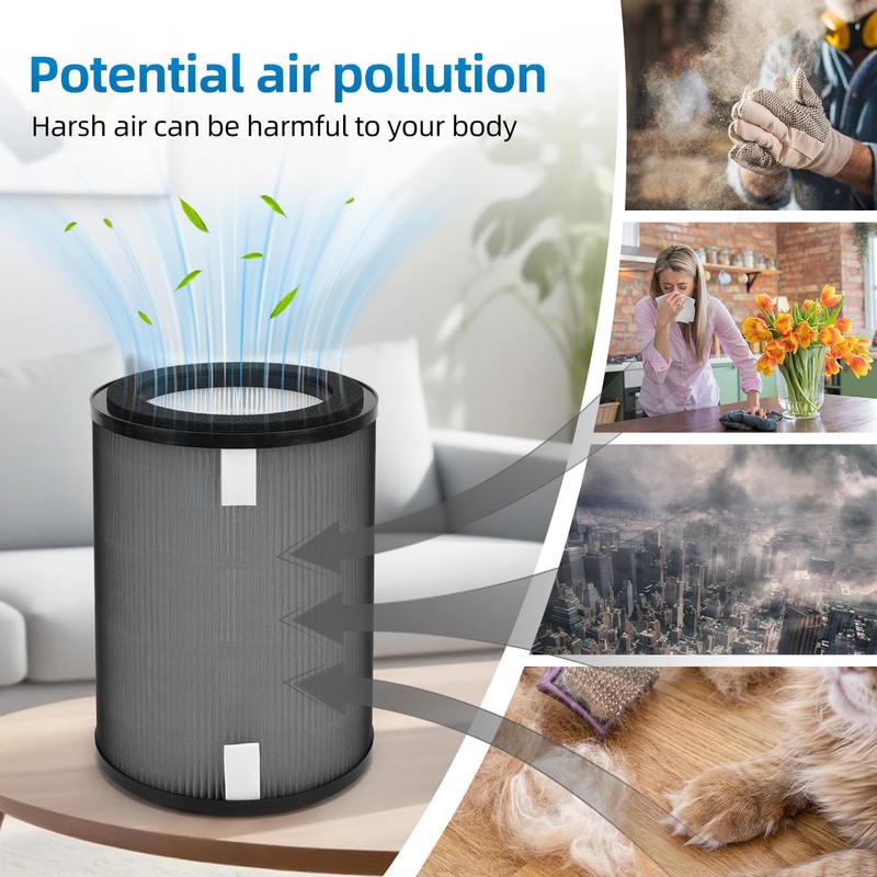 DR-HPA019 Replacement Filter Compatible with Dreo MC710S Air Purifier Tower