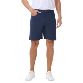 Mens Golf Shorts, Golf Shorts Men, Athletic Shorts 9 Inch Inseam, Athletic Works Shorts Men, Men's Athletic Shorts with Pockets, Quick Dry Shorts Men, Shorts Men Casual, Navy Blue Shorts Men