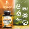 Turmeric Curcumin Con Bioperina (240 Cápsulas) Hecho En Usa Sabor