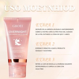 Crema Colágeno Mascarillas Profunda Cepillo