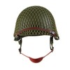 WW2 US M1C Helmet Airborne with Cover 506th Parachute Jump