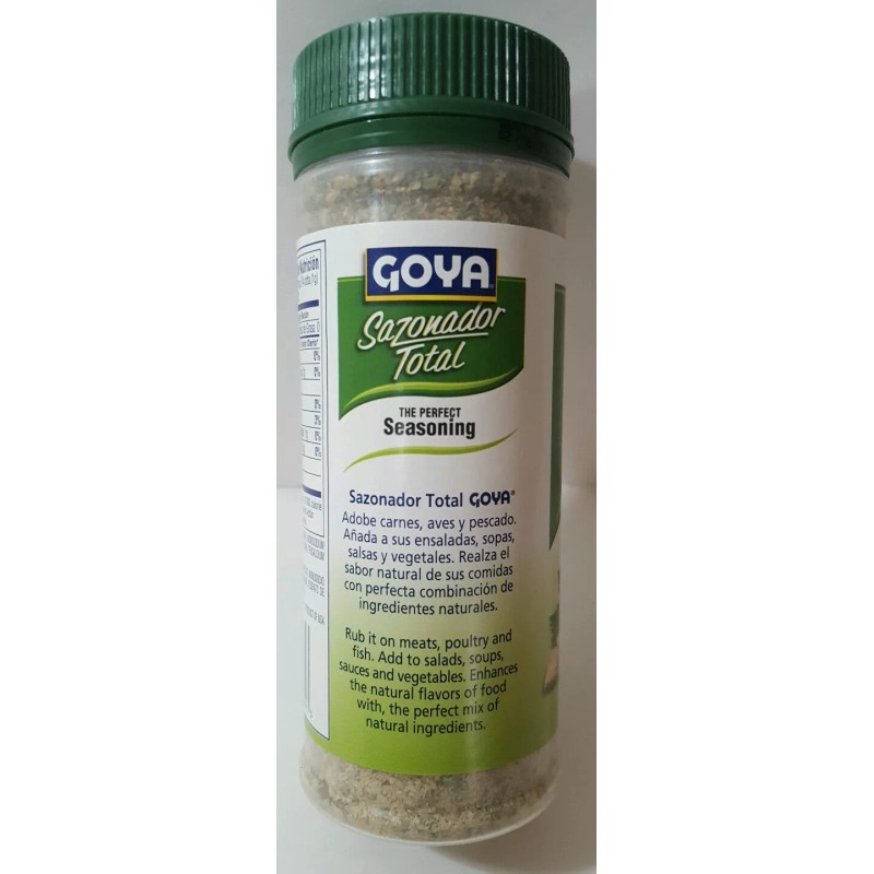 GOYA SAZONADOR TOTAL- THE PERFECT SEASONING 11 OZ. Rico!