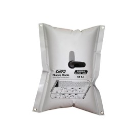 NuovaRade Flexible Water Tank/Bladder, Water Storage Bag, 29x24in - 14.5 Gallon (55Lt) - Rectangular, Grey