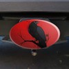 GRAPHICS & MORE Crow on Branch Oval Tow Trailer Hitch