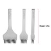 Professional Leather Craft Punch Tool (2/5/10) - Angled Chisel Tool