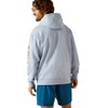 ARIAT Men's Logo Hoodie, Sage Heather, Large
