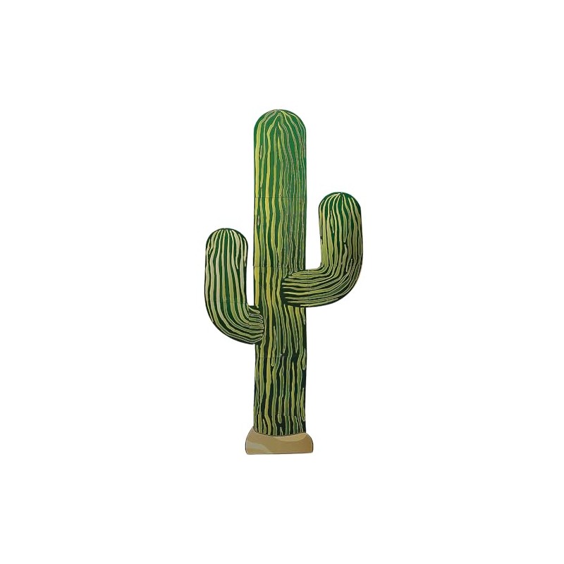 Fun Express 6 Foot Jointed Cactus Wall Decor - VBS