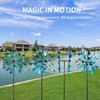 Decoroca Wind Spinner for Garden and Yard - 72" Large