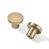 khtumeware 10 Pack Champagne Bronze Cabinet Knobs - 1-1/5 Inch