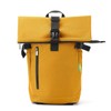 ECO CHIC Waterproof Recycled Canvas Roll Top Backpack (Sunflower)