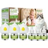 9-Pack Cat Calming Pheromone Diffuser Kit, 3 Diffusers & 6×48mL