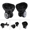 Akozon Luggage Trolley Ruote 8 cm Bagaglio 2PZ PVC Rotella