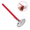 MUCKLILY 2pc Car Air Conditioner Thermometer Car Thermometer Red