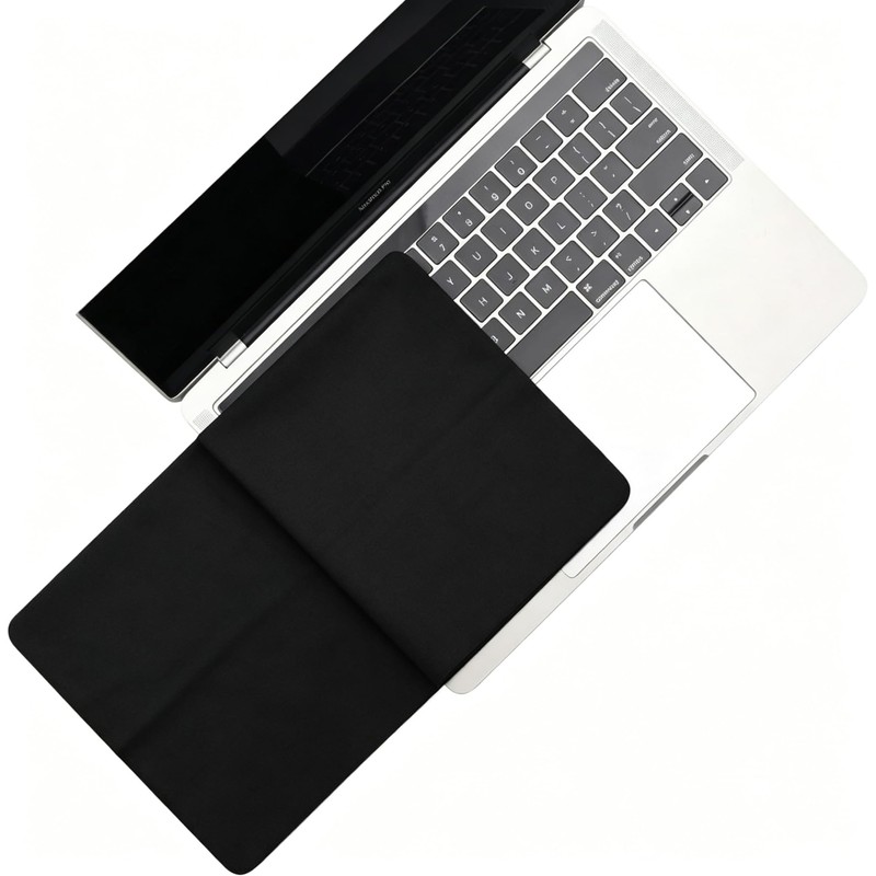3 Pack Screen Keyboard Imprint Protection Microfiber Liner and Cleaning