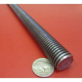 Basic 316 Stainless Steel Threaded Rod, RH, 3/4"-10 x 2 Ft Length