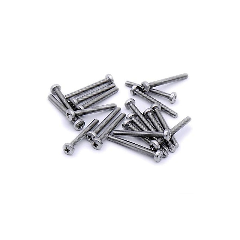 M5 (5mm x 40mm) Pozi Pan Machine Screw (Bolt) -
