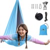 OUTREE Sensory Swing, Double Layer Therapy Swing with 360° Swivel