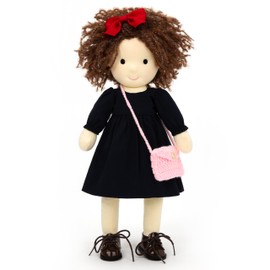 BlissfulPixie Waldorf Doll Handmade Doll - Ignacy 12" Soft Girl Cute Plush Doll Perfect for Kids