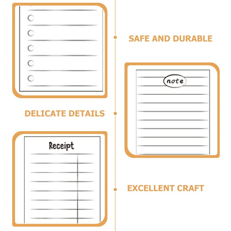 Operitacx 16pcs Nonstick Memo Pads for Notes and Schedules Blank