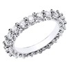 925 Sterling Silver 2.00CT simulated Diamond Full Eternity Band Ring