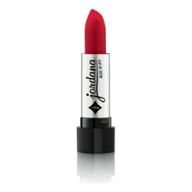 Labial Jordana Barra Nacarado Color Rojo 185 Red Volt                                                                                                 