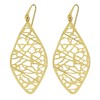 10:10 Origami earrings made of 925° silver plated in 18