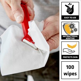 Sika Seal 415 Industrial Cleaning Wipes, Pack of 100