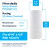 SpiroPure SP-WP25-BB 10x4.5 25 Micron String-Wound Polypropylene Water Filter Cartridge