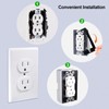10 Pcs Wall Plate Spacers, Plastic Device Leveling Flush Fit