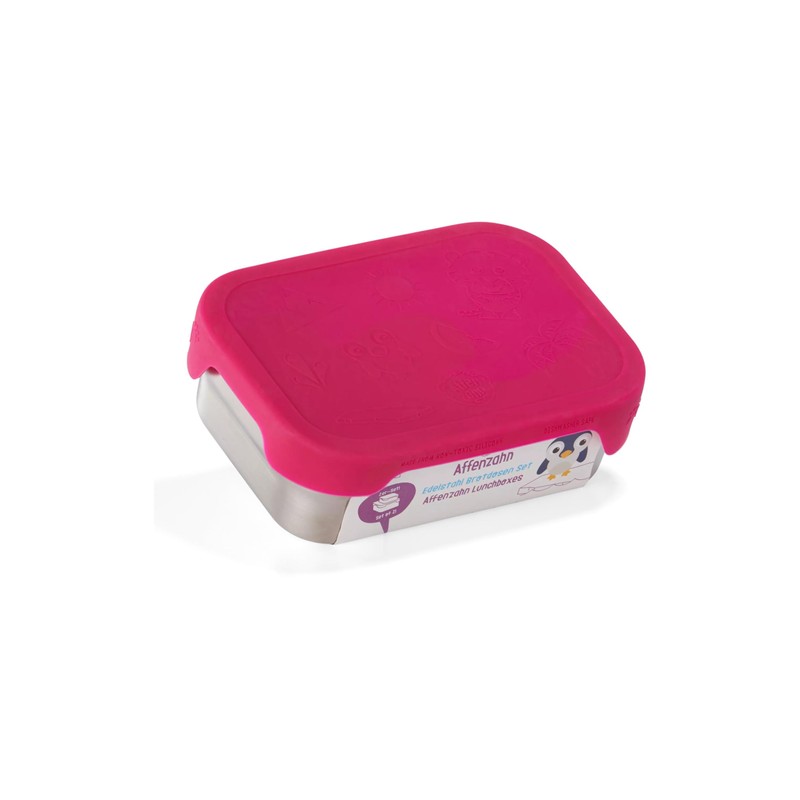 Affenzahn Stainless steel lunch box set, 16.5 cm.