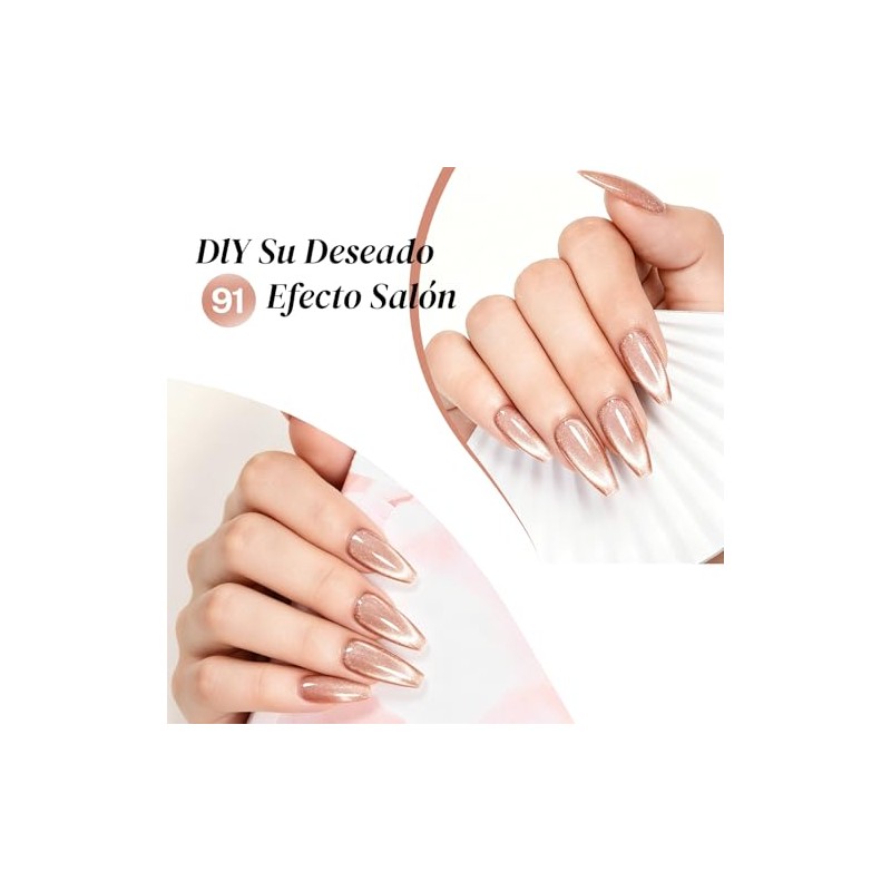 CHERIMOYA Esmalte de Uñas de Gel Ojos de Gato Ultra