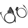 PTT Adapter with 90cm Cable Push to Talk Portable Headset