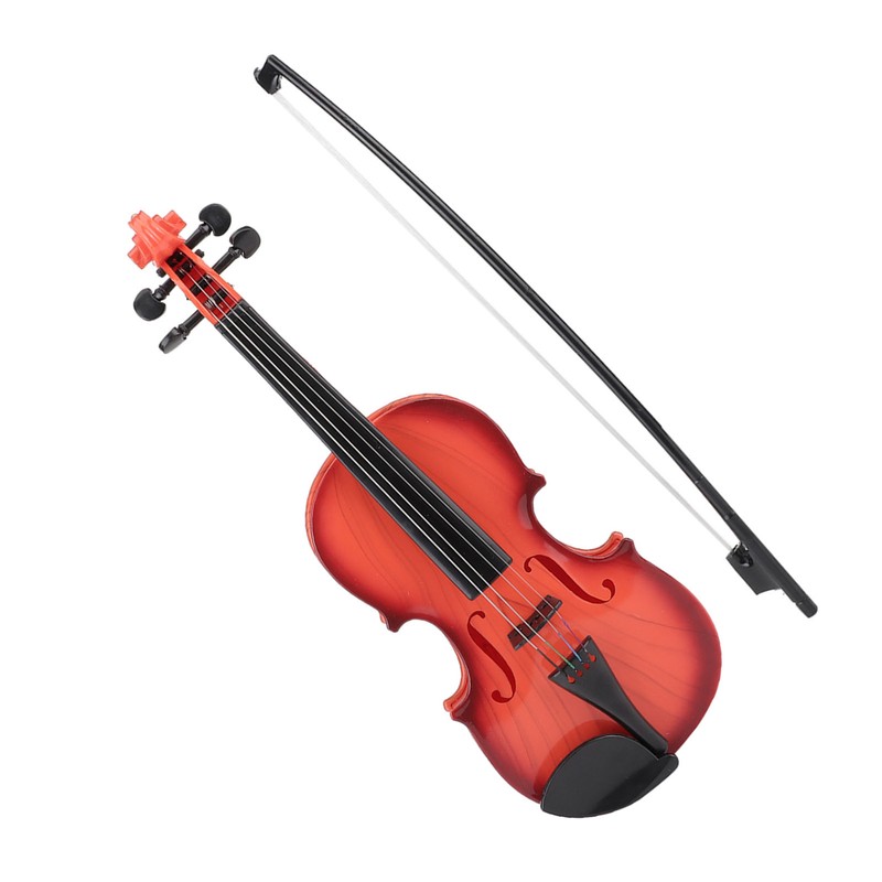 Simulated Kid Acoustic Violin Toy Adjustable String Musical Beginner Develop