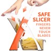 ONCE FOR ALL Safe Mandoline Slicer 5 in 1 Vegetable