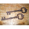 1 Cast Iron Skeleton Key Beer Bottle Opener Antique Key