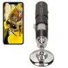 Handheld USB Microscopes 50X‑1000X Mini WiFi USB Black Wireless Digital