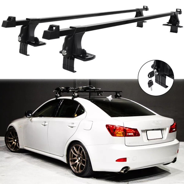 KEEPDSGN 54" Top Roof Rack Cross Bar Luggage Carrier W/