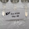 Ilco 10x Ilco X124 Key Blanks Datsun, Nissan, Infiniti Nickel