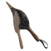 Fubeasi Z-COLOR 1PCS Brown Wood Fireplace Bellows 15" x 6.5"