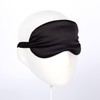 JPAR Silk Blackout Blindfold Sleep Mask black 2ea