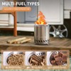 Tabel Top Fire Pit Mini, Portable Firepit Outdoor, 5.5 Inch