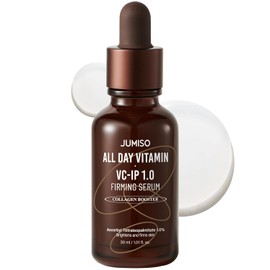 JUMISO All Day Vitamin VC-IP 1.0 Suero Reafirmante con Vitamina C Estabilizada, Bakuchiol y Ácido Ferúlico – Sérum Facial Antienvejecimiento para Líneas Finas, Hidratación y Luminosidad – 30 ml
