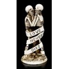 Skeleton Gothic Figures - Love Never Dies Banderole | Skeleton